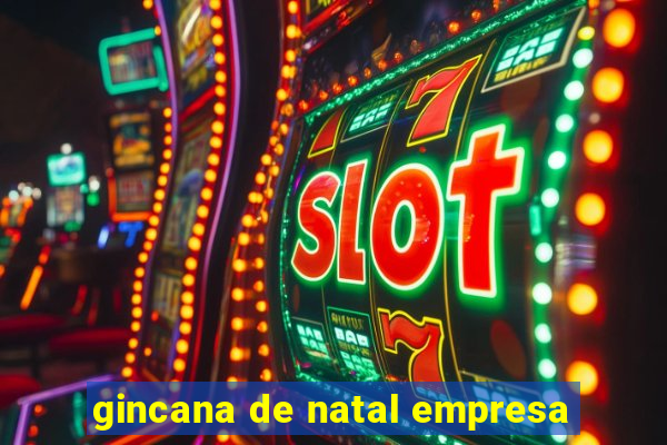 gincana de natal empresa